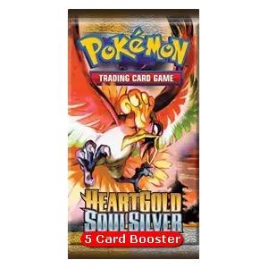 HeartGold & SoulSilver Booster (5 Cards)
