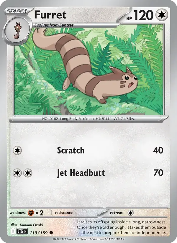 Furret - 119/190 - Journey Together