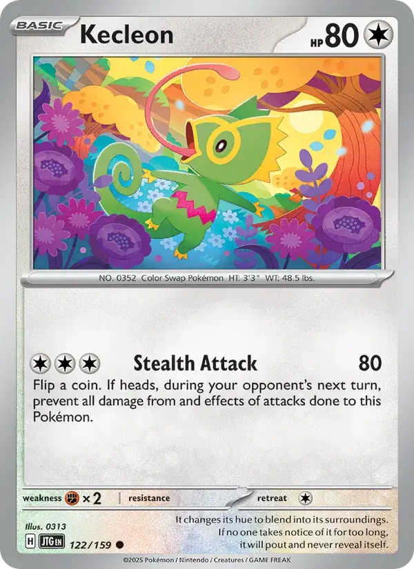 Kecleon - 122/190 - Journey Together