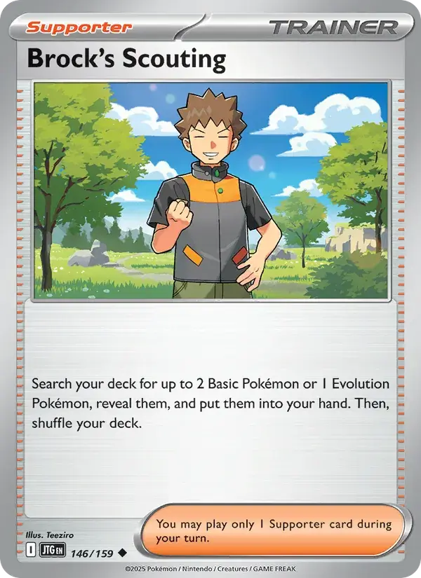 Brock's Scouting - 146/190 - Journey Together