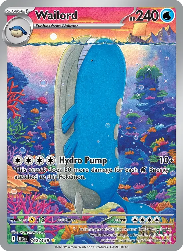 Wailord - 162/190 - Journey Together