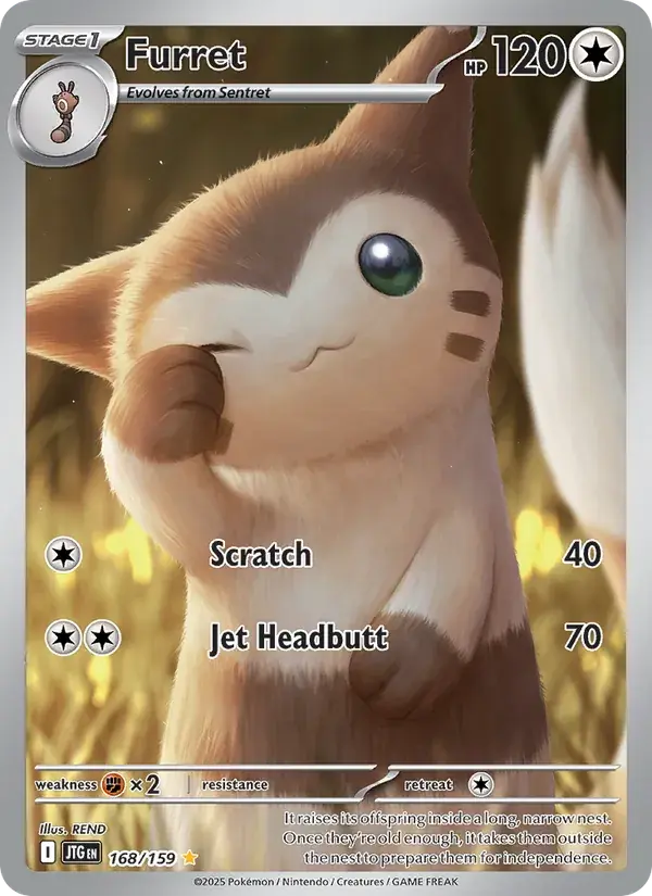 Furret - 168/190 - Journey Together