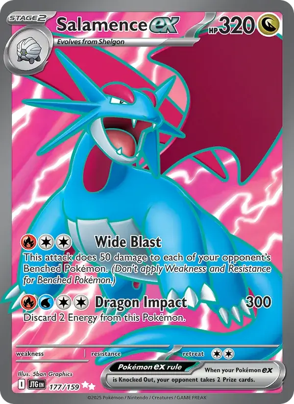 Salamence ex - 177/190 - Journey Together