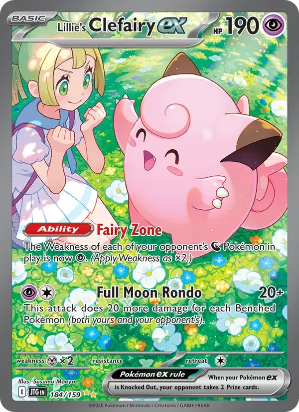 Lillie's Clefairy ex - 184/190 - Journey Together