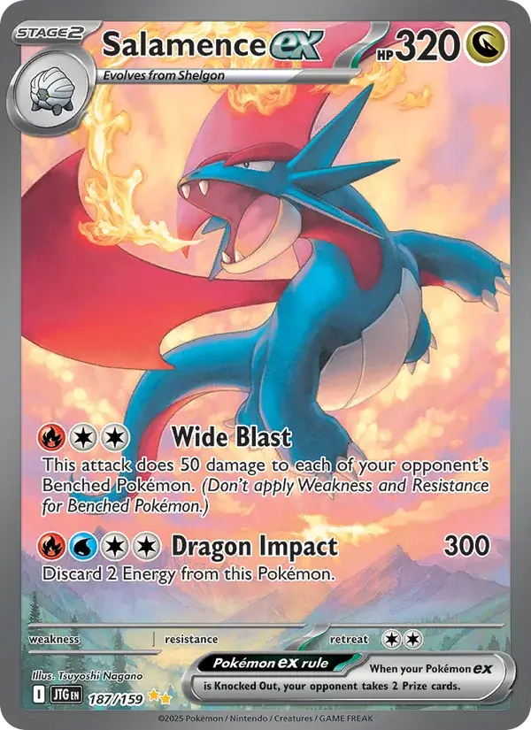 Salamence ex - 187/190 - Journey Together