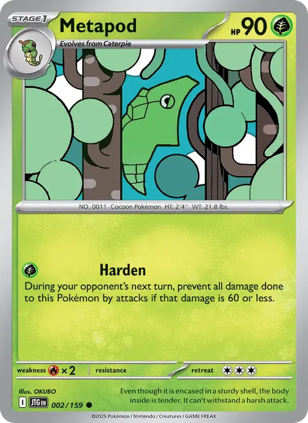 Metapod - 002/190 - Journey Together