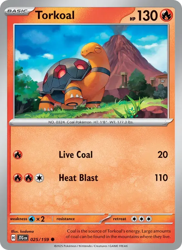 Torkoal - 025/190 - Journey Together