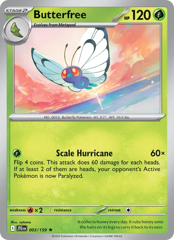 Butterfree - 003/190 - Journey Together