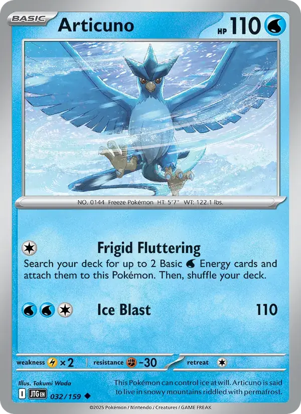 Articuno - 032/190 - Journey Together