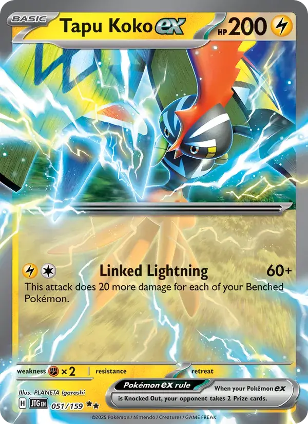 Tapu Koko ex - 051/190 - Journey Together