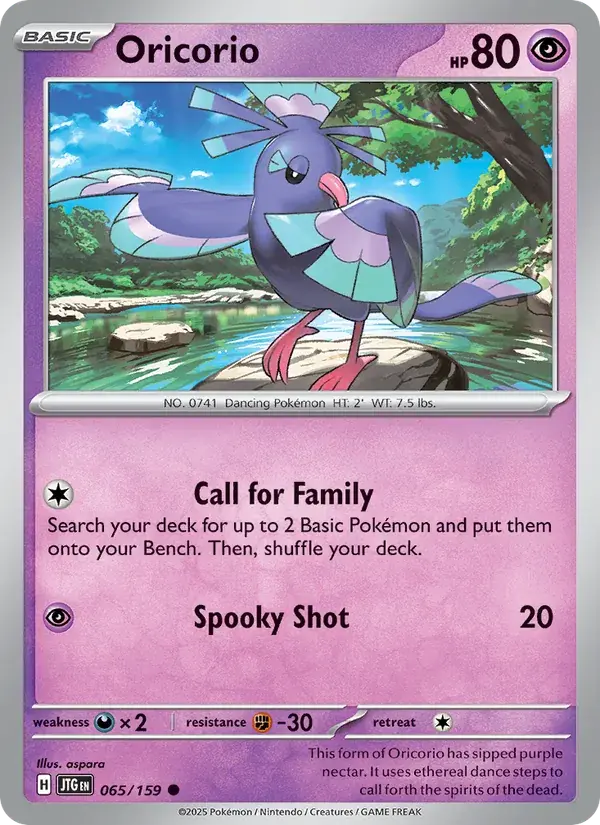 Oricorio - 065/190 - Journey Together