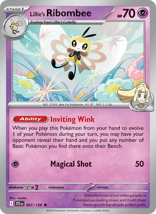 Lillie's Ribombee - 067/190 - Journey Together