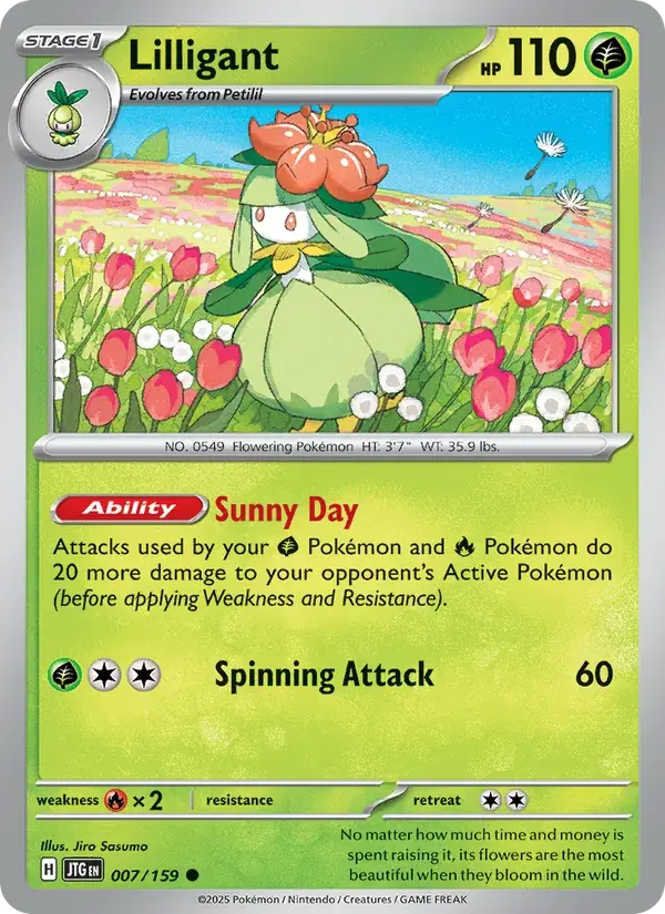 Lilligant - 007/190 - Journey Together