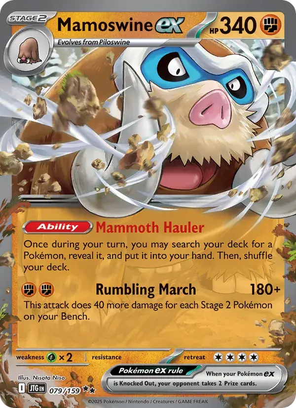 Mamoswine ex - 079/190 - Journey Together