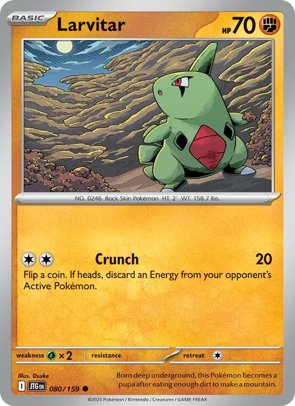 Larvitar - 080/190 - Journey Together