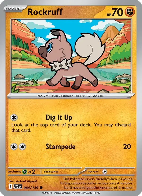 Rockruff - 084/190 - Journey Together