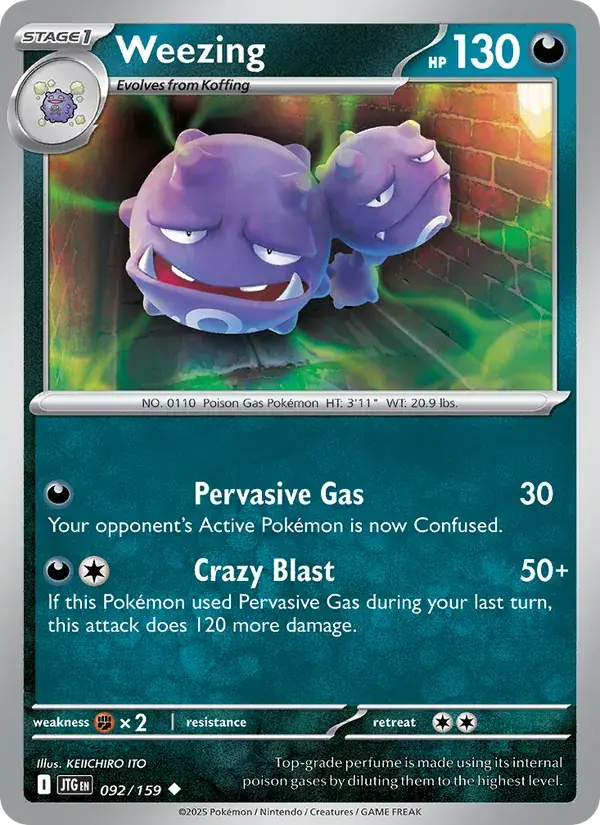 Weezing - 092/190 - Journey Together