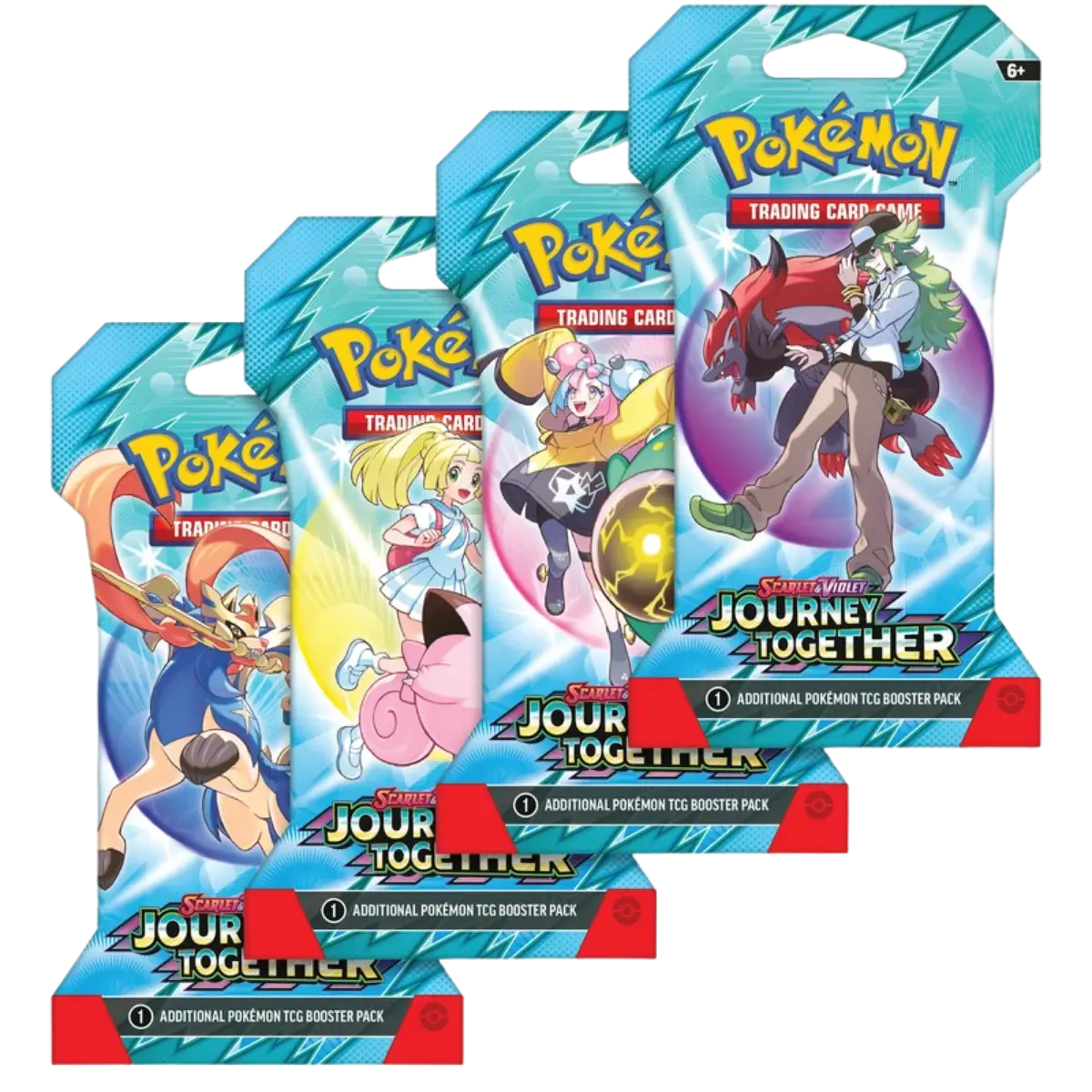 Journey Together: Sleeved Booster Pack Art Set
