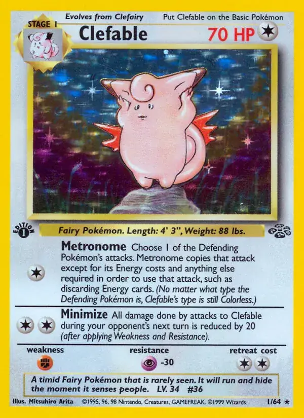 Clefable - 1/64 - Jungle
