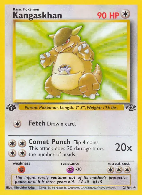 Kangaskhan - 21/64 - Jungle
