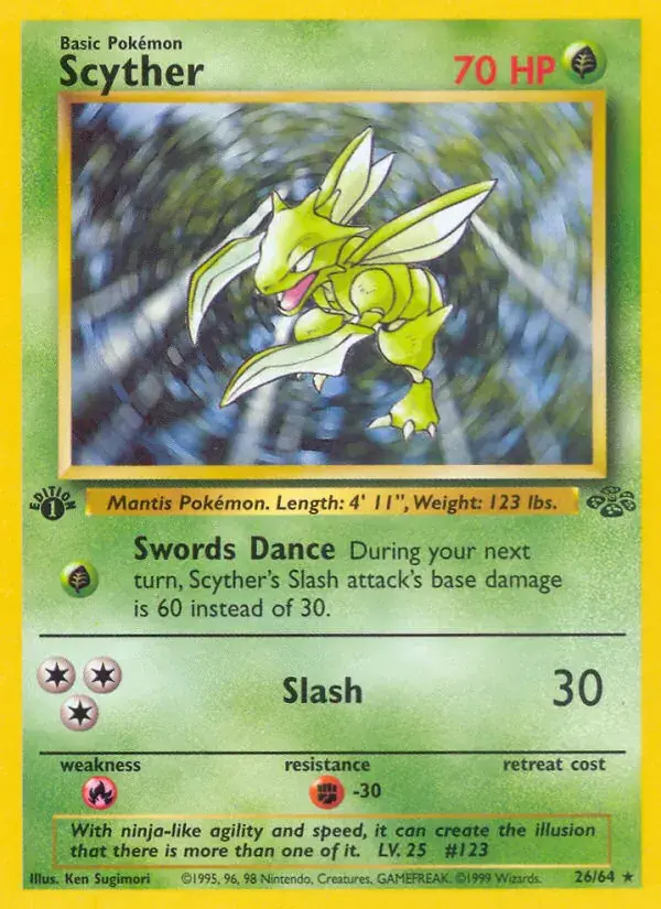 Scyther - 26/64 - Jungle