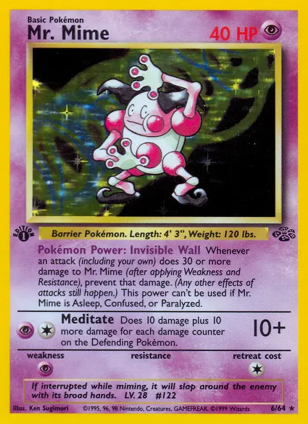 Mr. Mime - 6/64 - Jungle