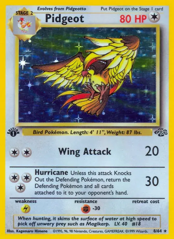 Pidgeot - 8/64 - Jungle
