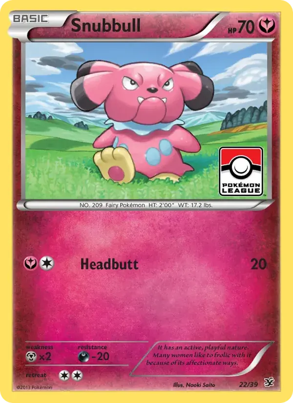 Snubbull - 22/39 - Kalos Starter Set