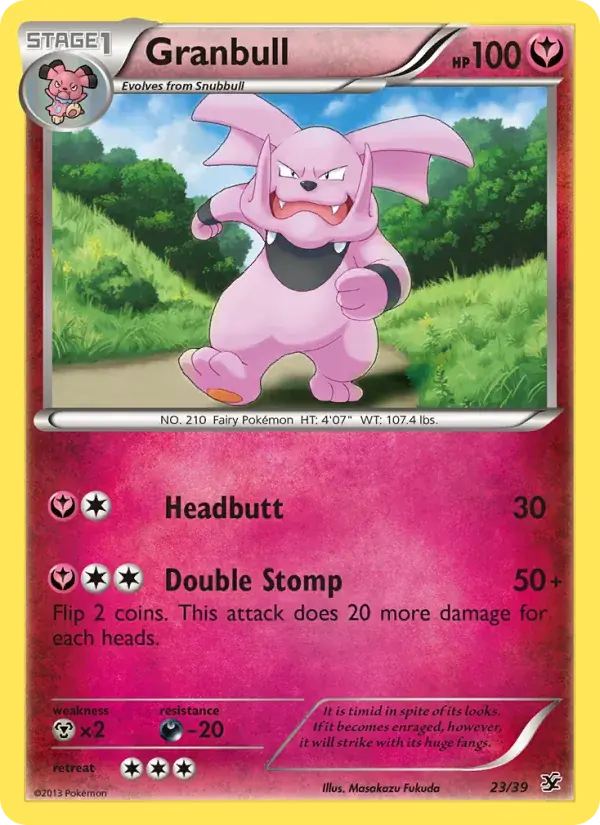 Granbull - 23/39 - Kalos Starter Set