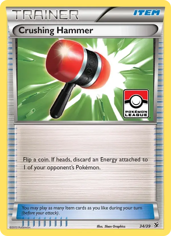 Crushing Hammer - 34/39 - Kalos Starter Set