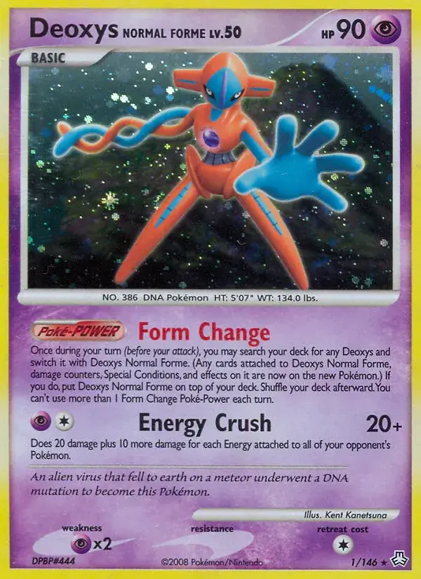 Deoxys Forme Normale - 1/146 - Éveil des Légendes