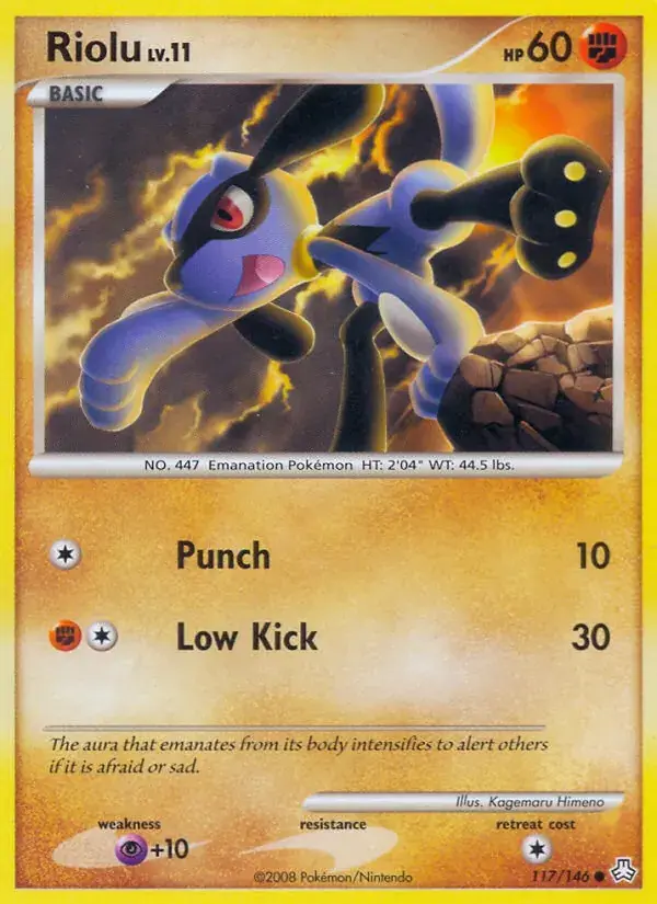 Riolu - 117/146 - Éveil des Légendes