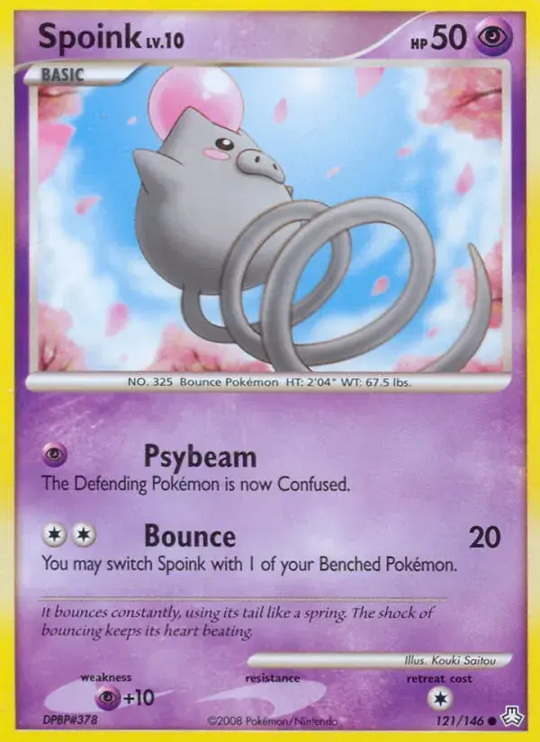 Spoink - 121/146 - Éveil des Légendes
