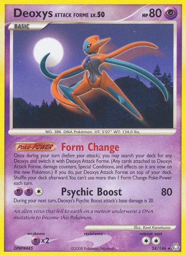 Deoxys Forme Attaque - 24/146 - Éveil des Légendes