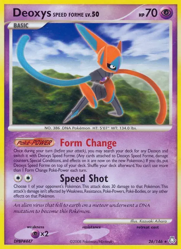 Deoxys Forme Vitesse - 26/146 - Éveil des Légendes