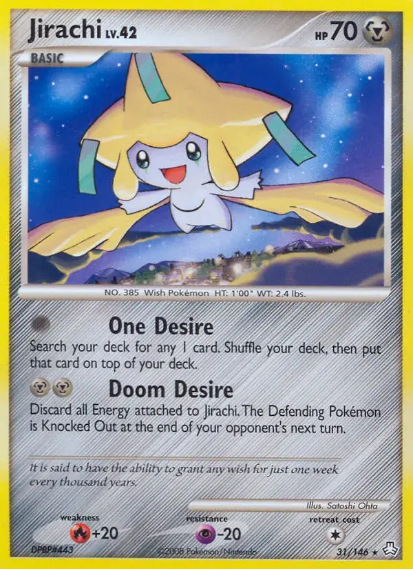 Jirachi - 31/146 - Éveil des Légendes