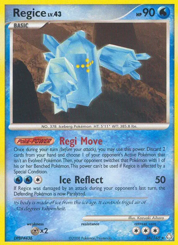 Regice - 36/146 - Éveil des Légendes