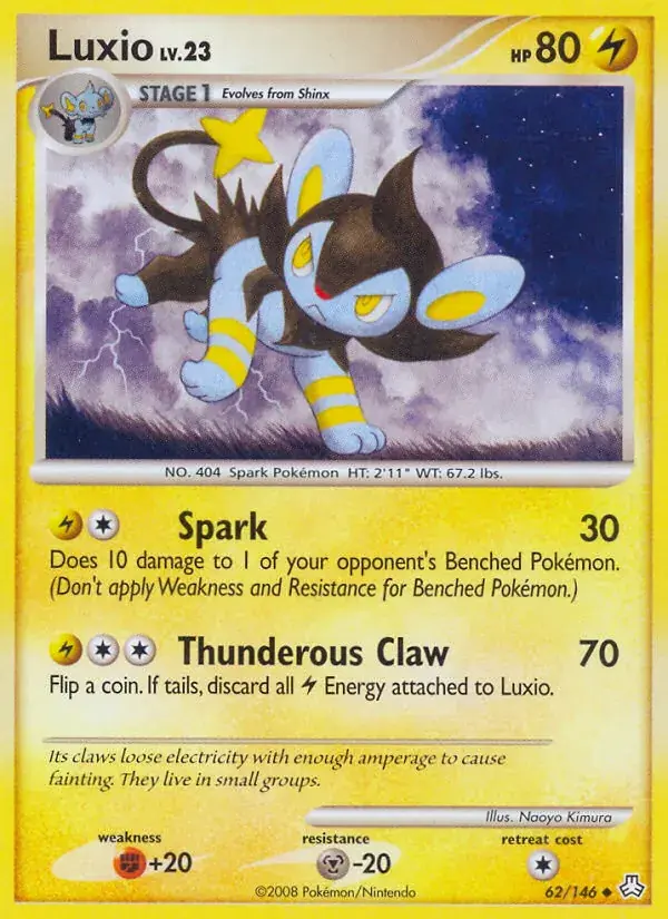 Luxio - 62/146 - Éveil des Légendes