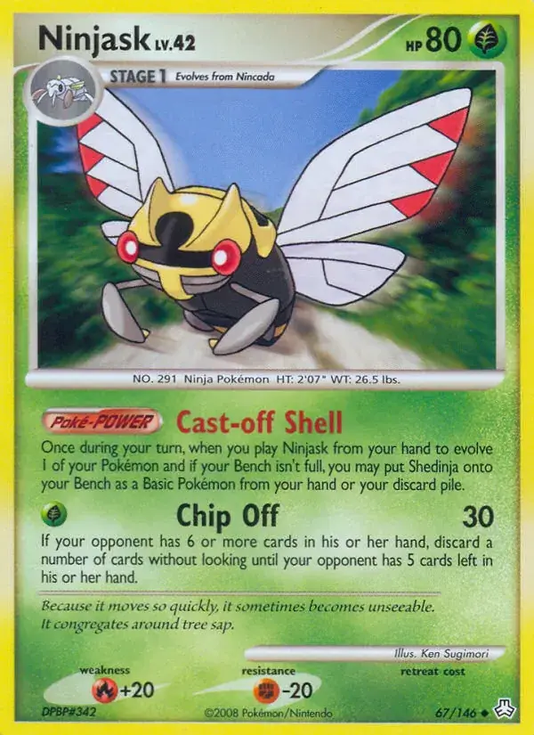 Ninjask - 67/146 - Éveil des Légendes