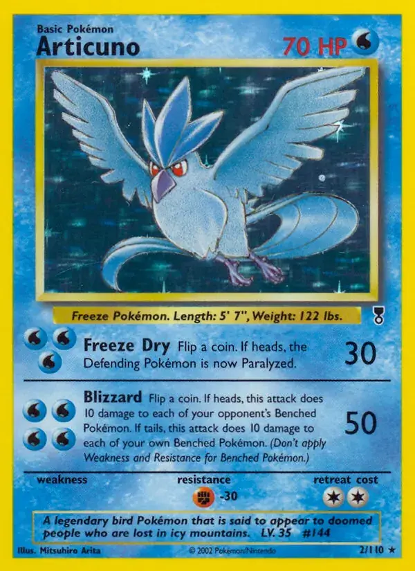Articuno - 2/110 - Legendary Collection