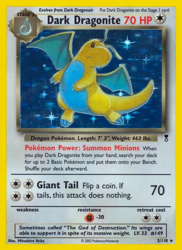 Dark Dragonite - 5/110 - Legendary Collection