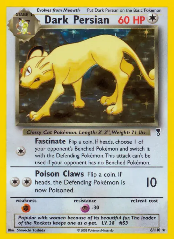 Dark Persian - 6/110 - Legendary Collection
