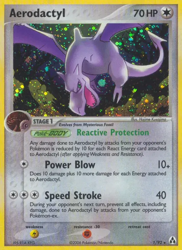 Aerodactyl - 1/93 - Legend Maker