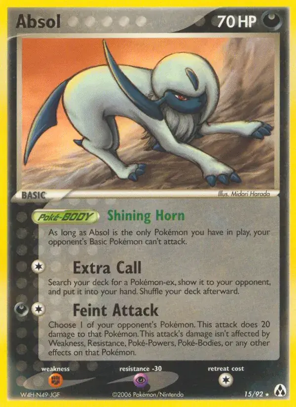 Absol - 15/93 - Legend Maker
