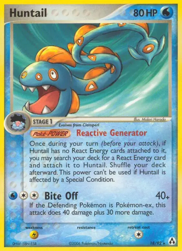 Huntail - 18/93 - Legend Maker