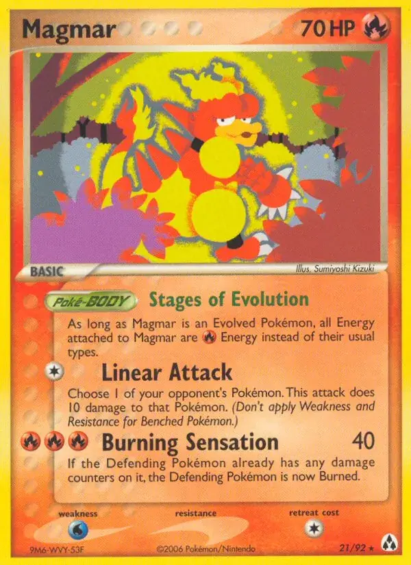 Magmar - 21/93 - Legend Maker