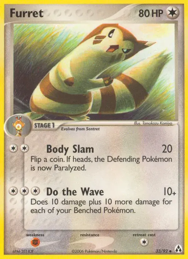 Furret - 33/93 - Legend Maker