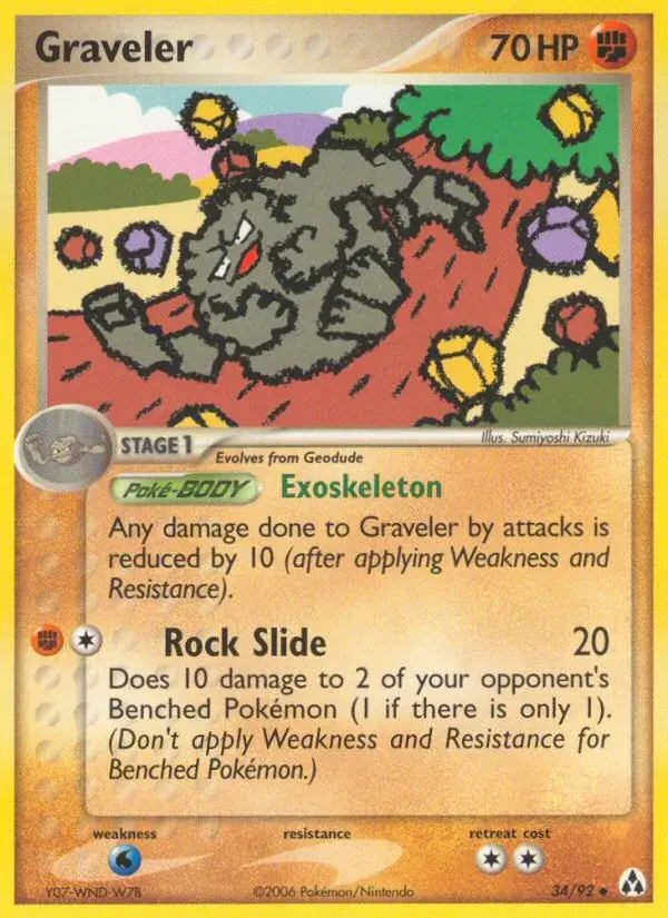 Graveler - 34/93 - Legend Maker