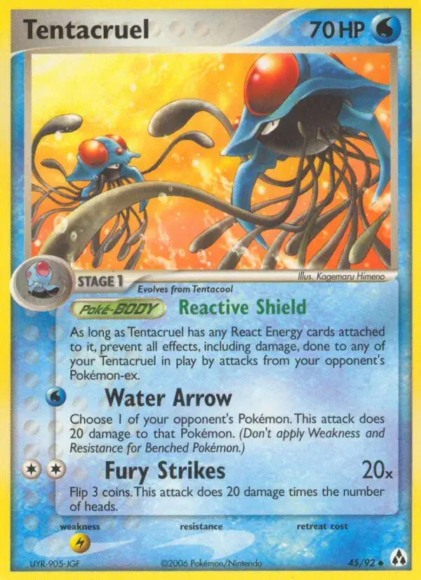 Tentacruel - 45/93 - Legend Maker