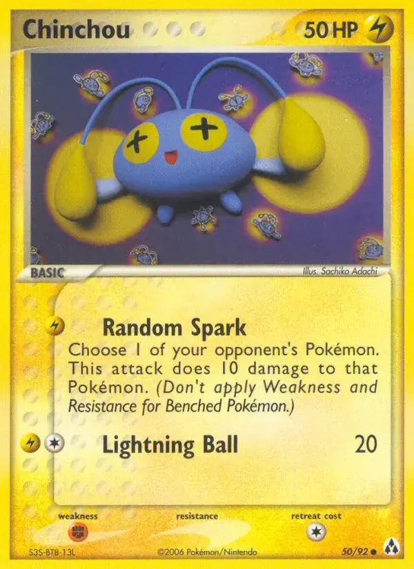 Chinchou - 50/93 - Legend Maker